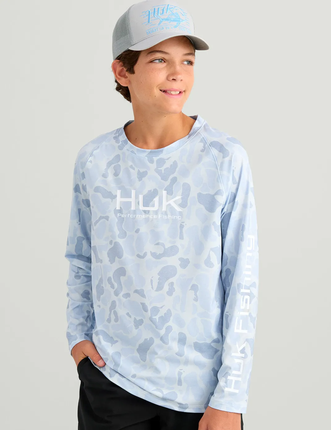 Kids Airweight KC Printed Crew