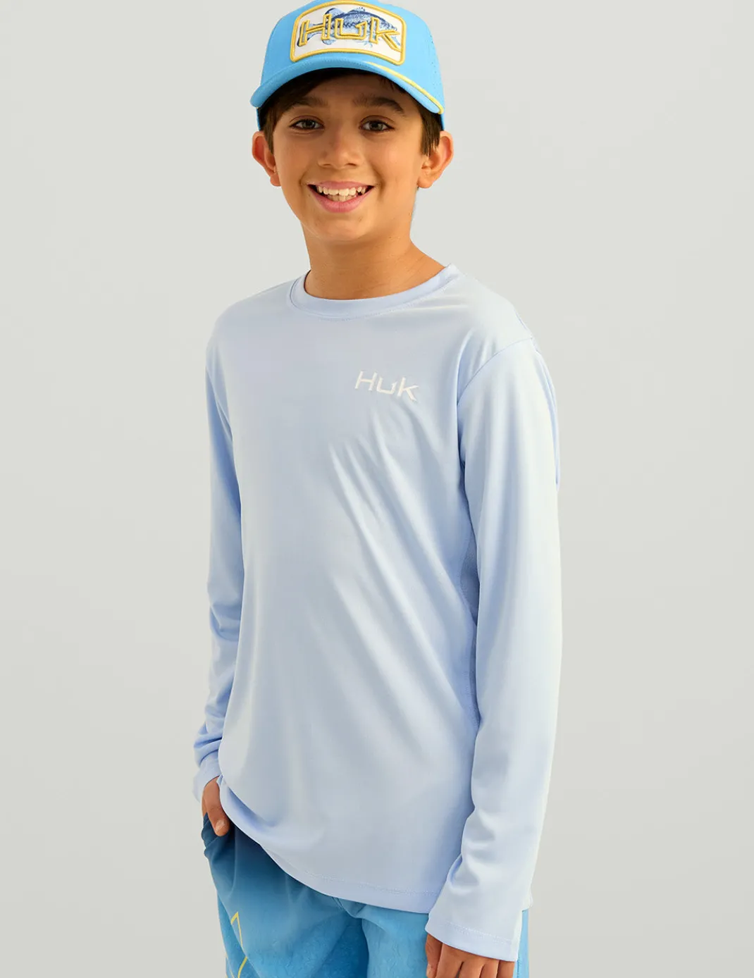 Kids Huk Fill Pursuit Performance Crew