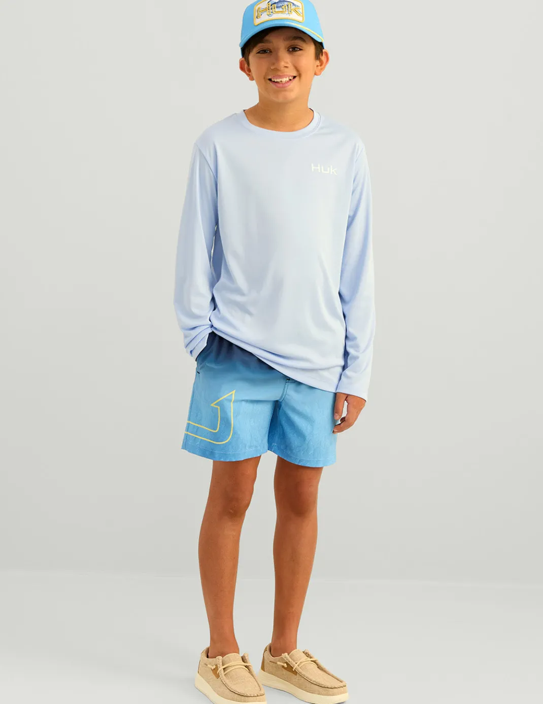 Kids Huk Fill Pursuit Performance Crew