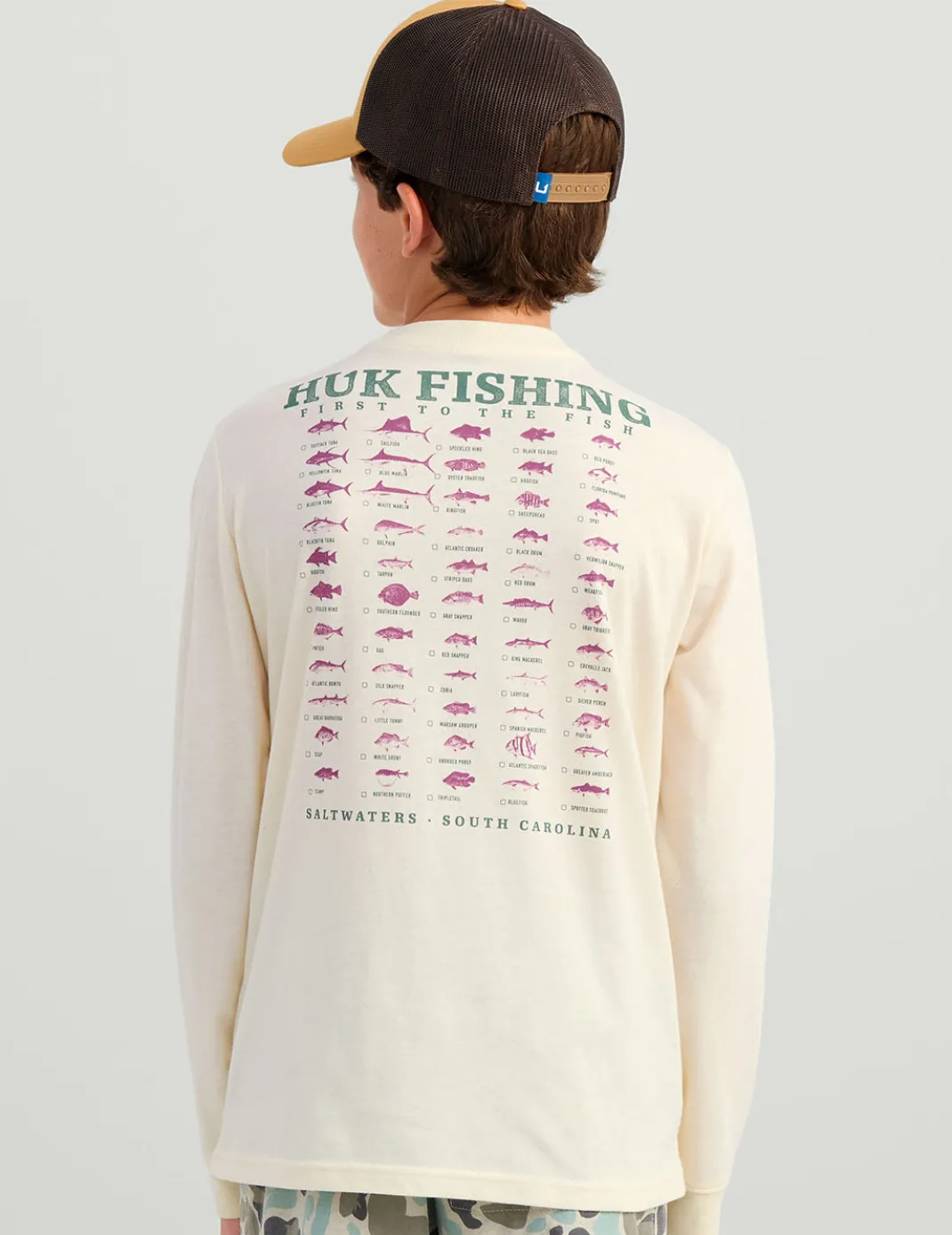 Kids SC Fish Long Sleeve Tee