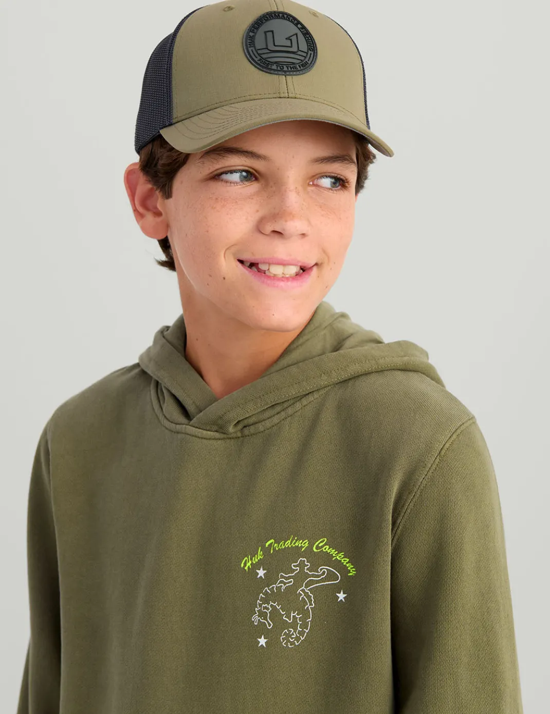 Kids Sea Horse Cotton Fleece