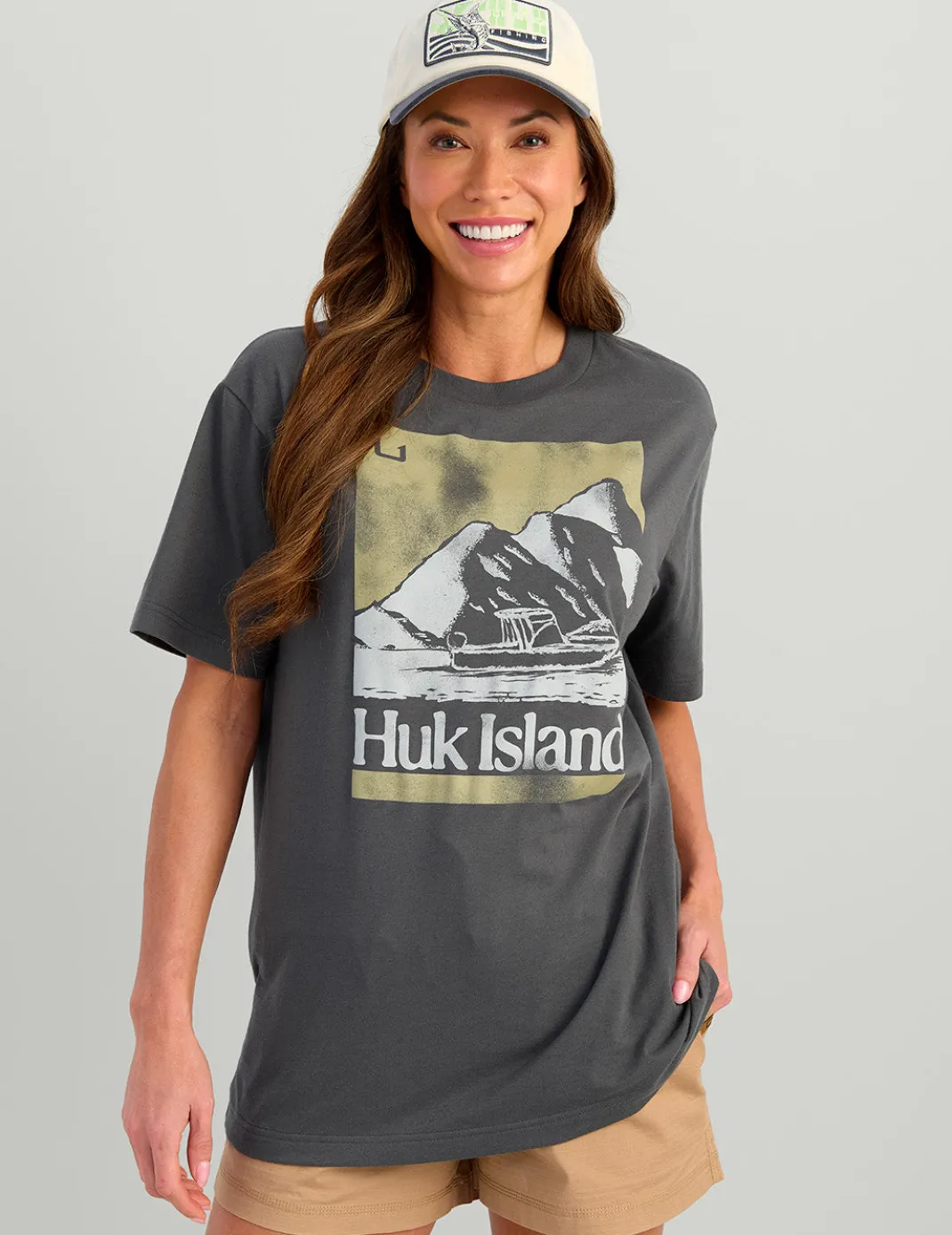 Womens Oversized Island Tee